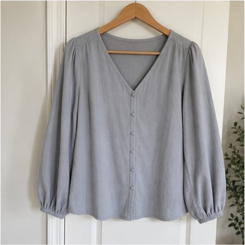 Gray Cami Blouse